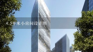 4.5平米小房间设计图