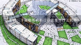 我想问1下做整体衣柜设计需要学什么软件？